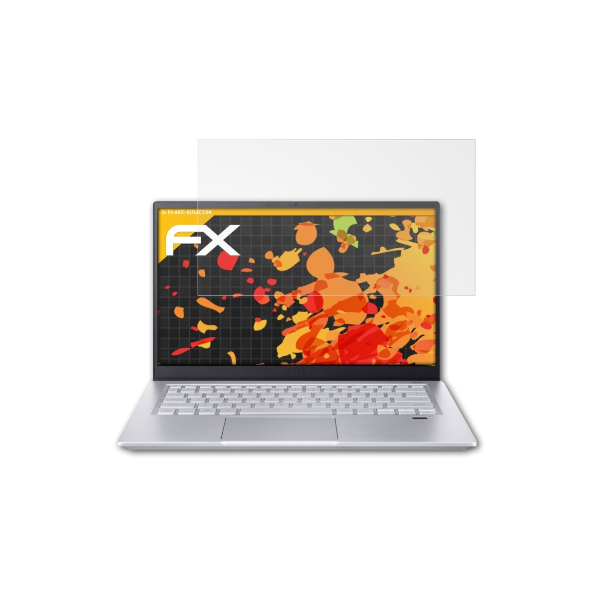 ATFOLIX 2x FX-Antireflex Displayschutz(für Acer (SFX14-41G)) X Swift