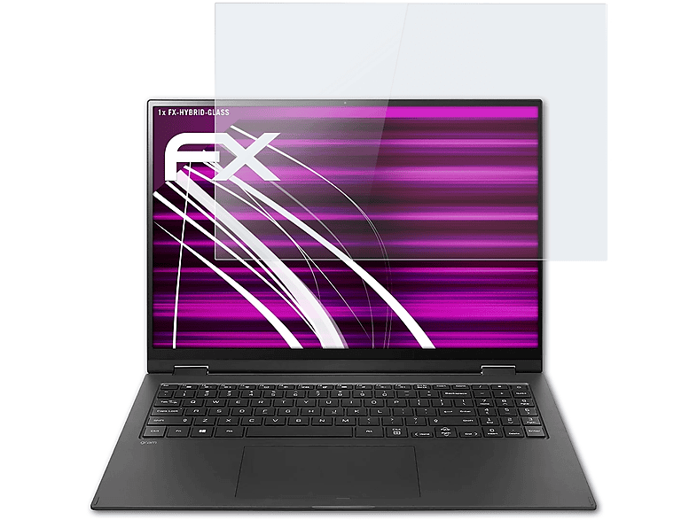 ATFOLIX FX-Hybrid-Glass LG Gram 16 Schutzglas(für (16T90P))