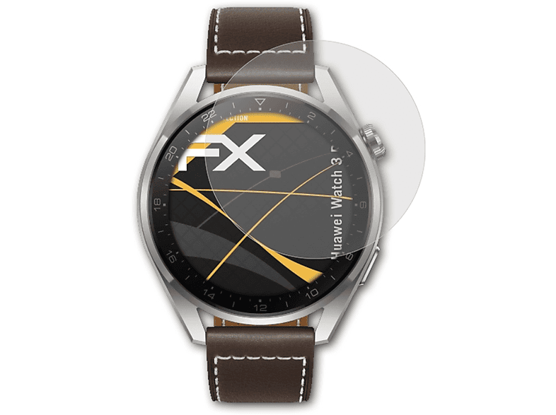 Displayschutz(für Huawei ATFOLIX FX-Antireflex Watch 3x Pro) 3