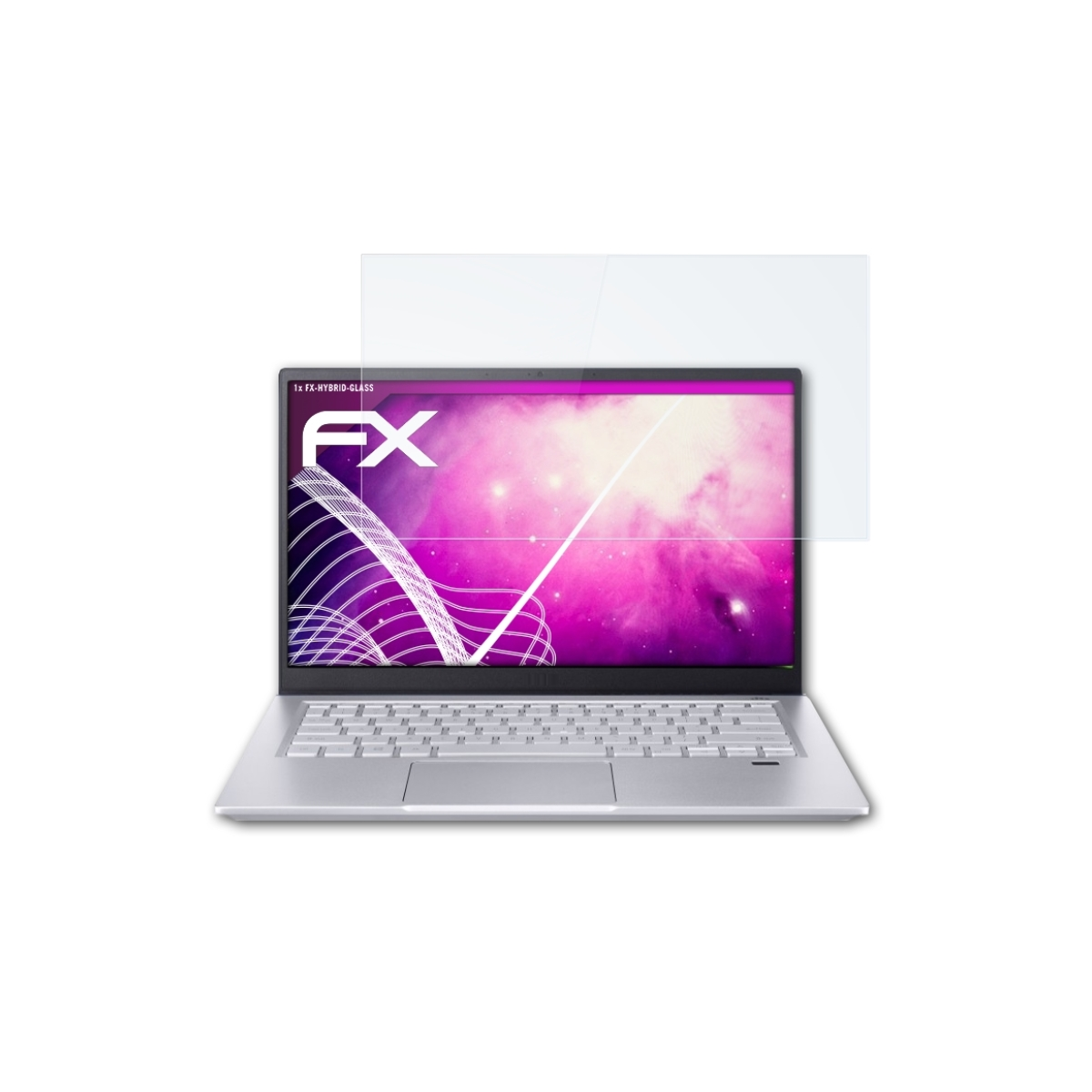 FX-Hybrid-Glass ATFOLIX Acer X Schutzglas(für (SFX14-41G)) Swift