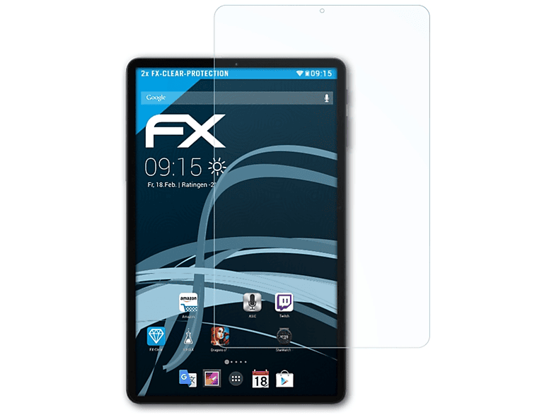 Alldocube ATFOLIX FX-Clear kPad) 2x Displayschutz(für