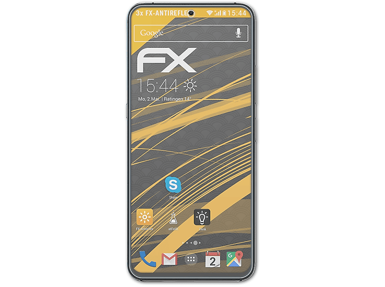 A11 ATFOLIX Pro UMiDigi FX-Antireflex Max) 3x Displayschutz(für