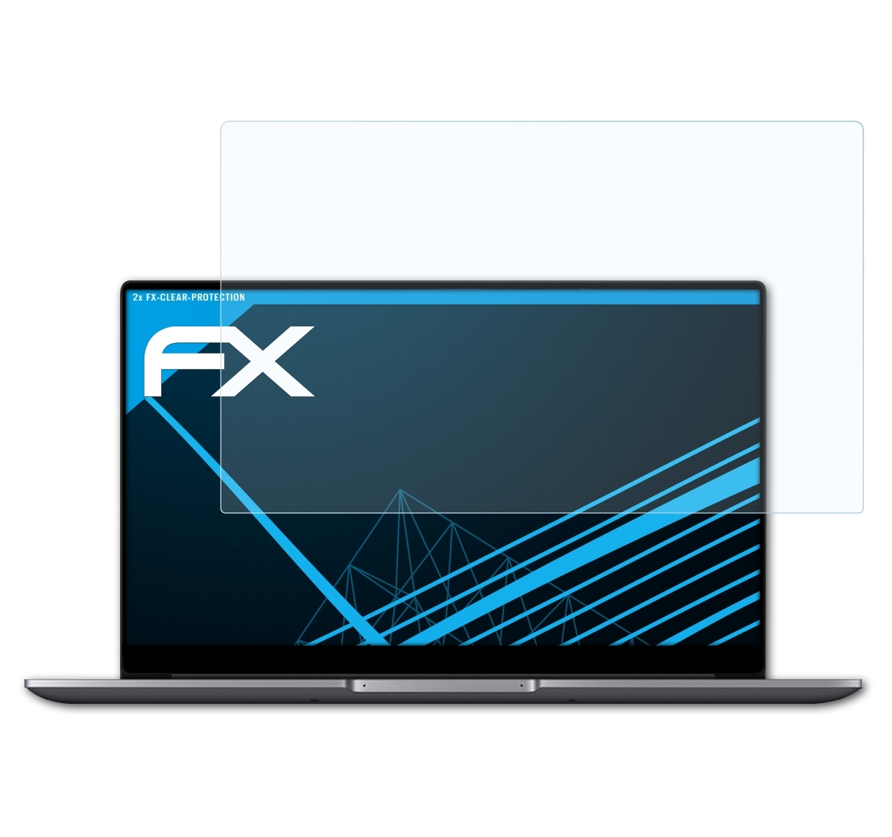 ATFOLIX 2x (2021)) Displayschutz(für Huawei FX-Clear 15 D MateBook