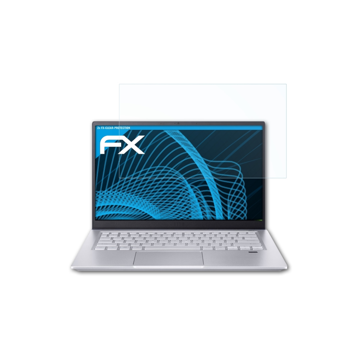 ATFOLIX 2x FX-Clear Displayschutz(für Acer (SFX14-41G)) X Swift