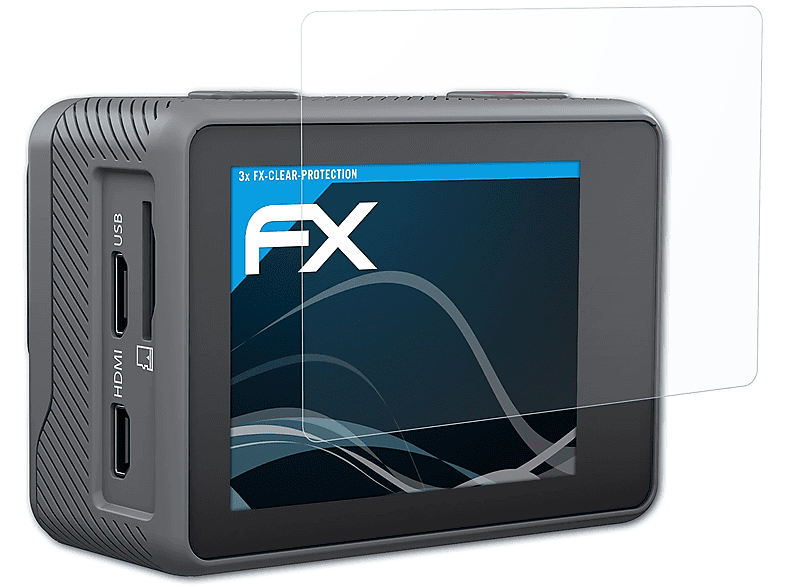 Displayschutz(für 3x Lamax FX-Clear X9.1) ATFOLIX