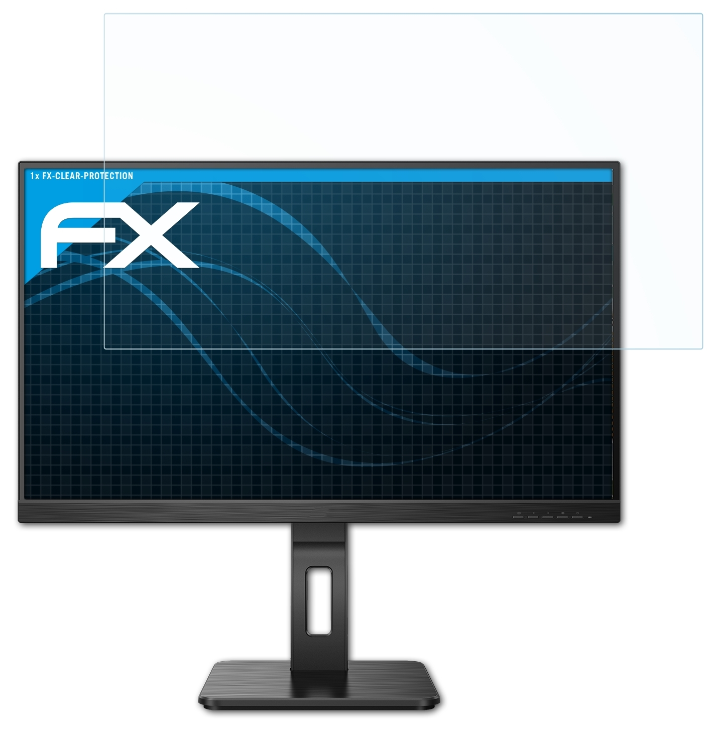 AOC 27P2Q) ATFOLIX Displayschutz(für FX-Clear
