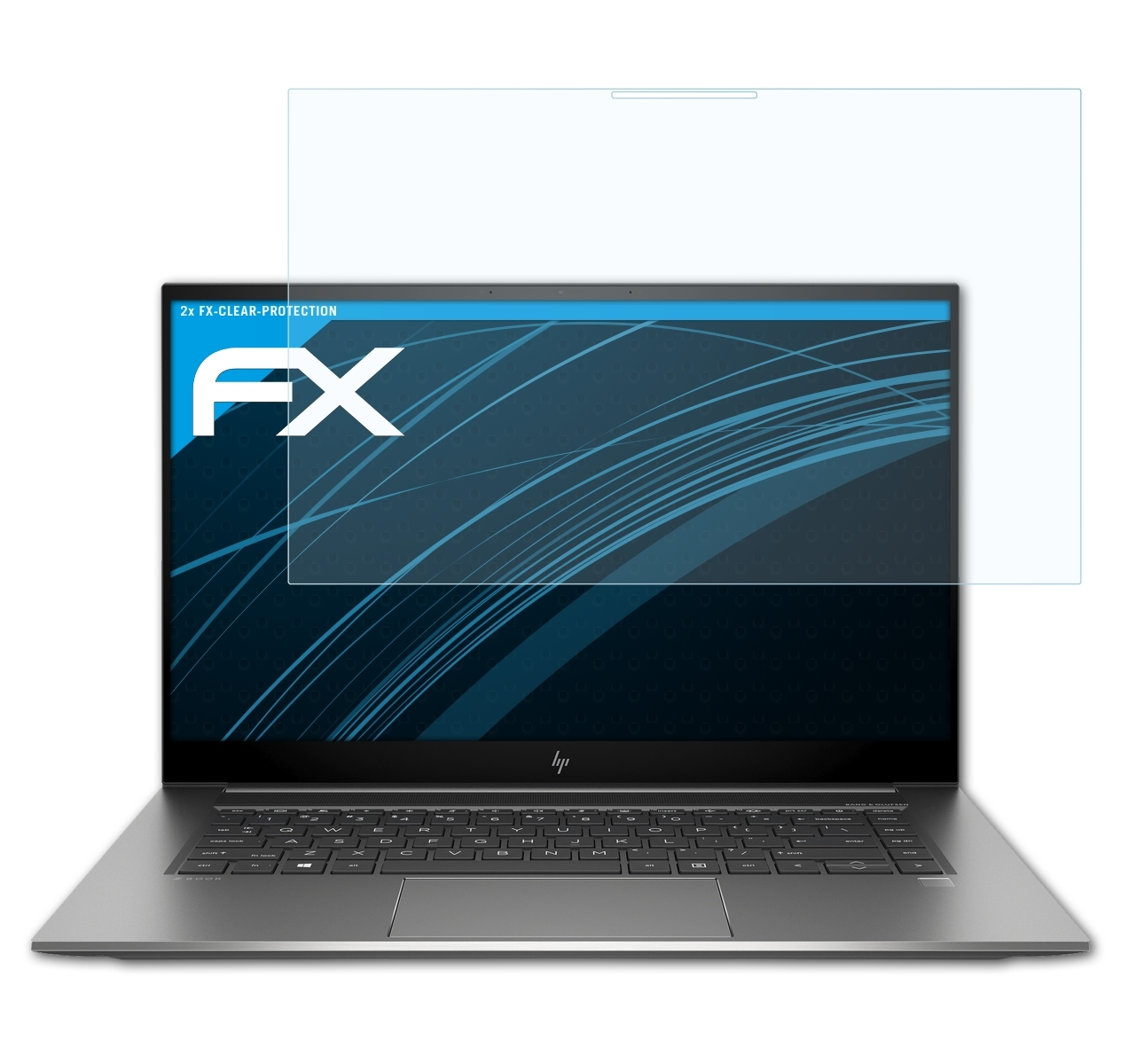 ATFOLIX HP FX-Clear ZBook G8) 2x Displayschutz(für Studio