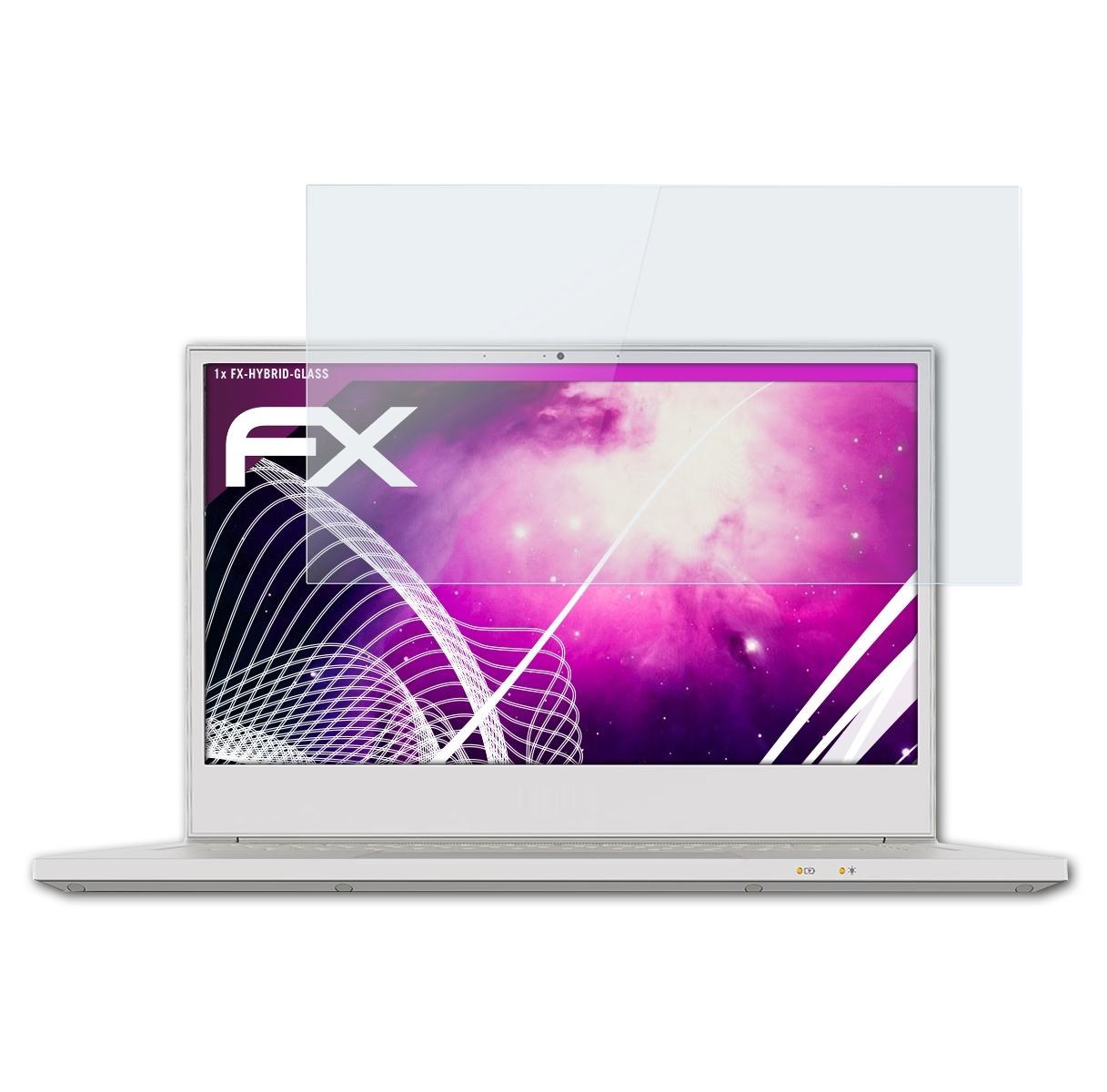 Pro 3 ConceptD FX-Hybrid-Glass Schutzglas(für ATFOLIX Acer (CN314-72P))