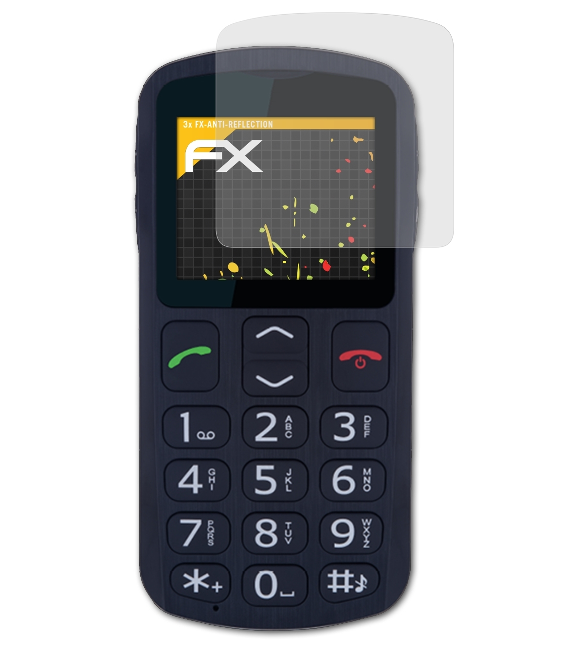 FX-Antireflex ATFOLIX Beafon 3x SL250) Displayschutz(für
