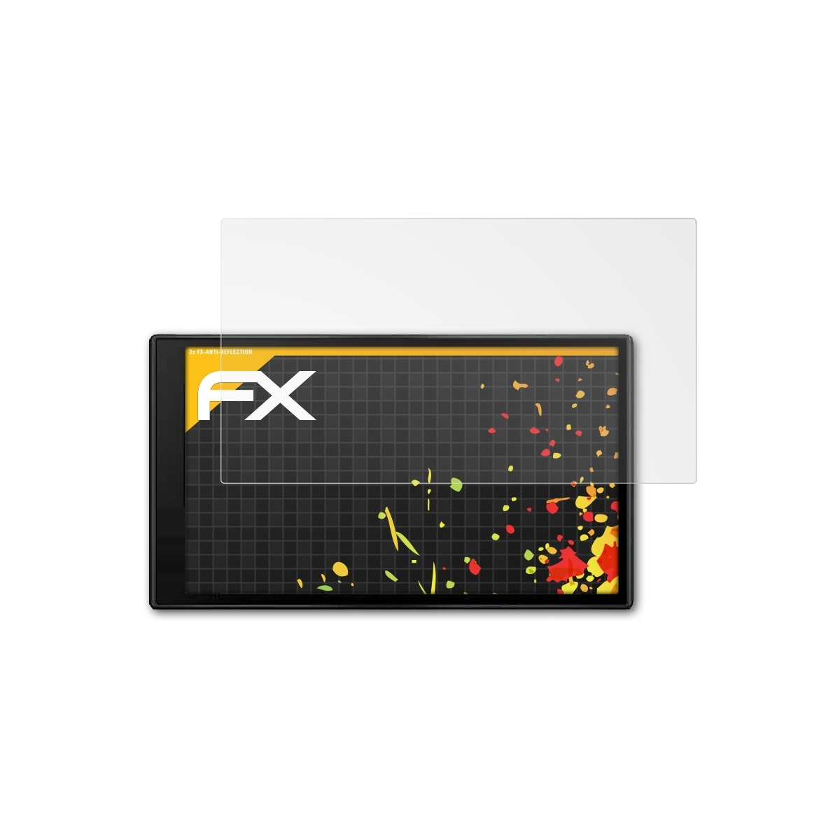 ATFOLIX 3x FX-Antireflex Displayschutz(für Garmin DriveSmart 66)