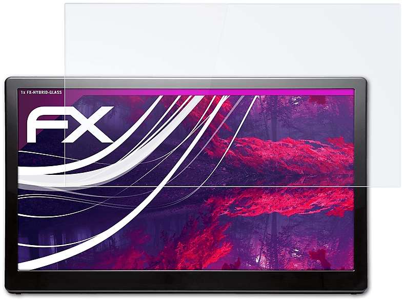 ATFOLIX FX-Hybrid-Glass Schutzglas(für I1659FWUX) AOC