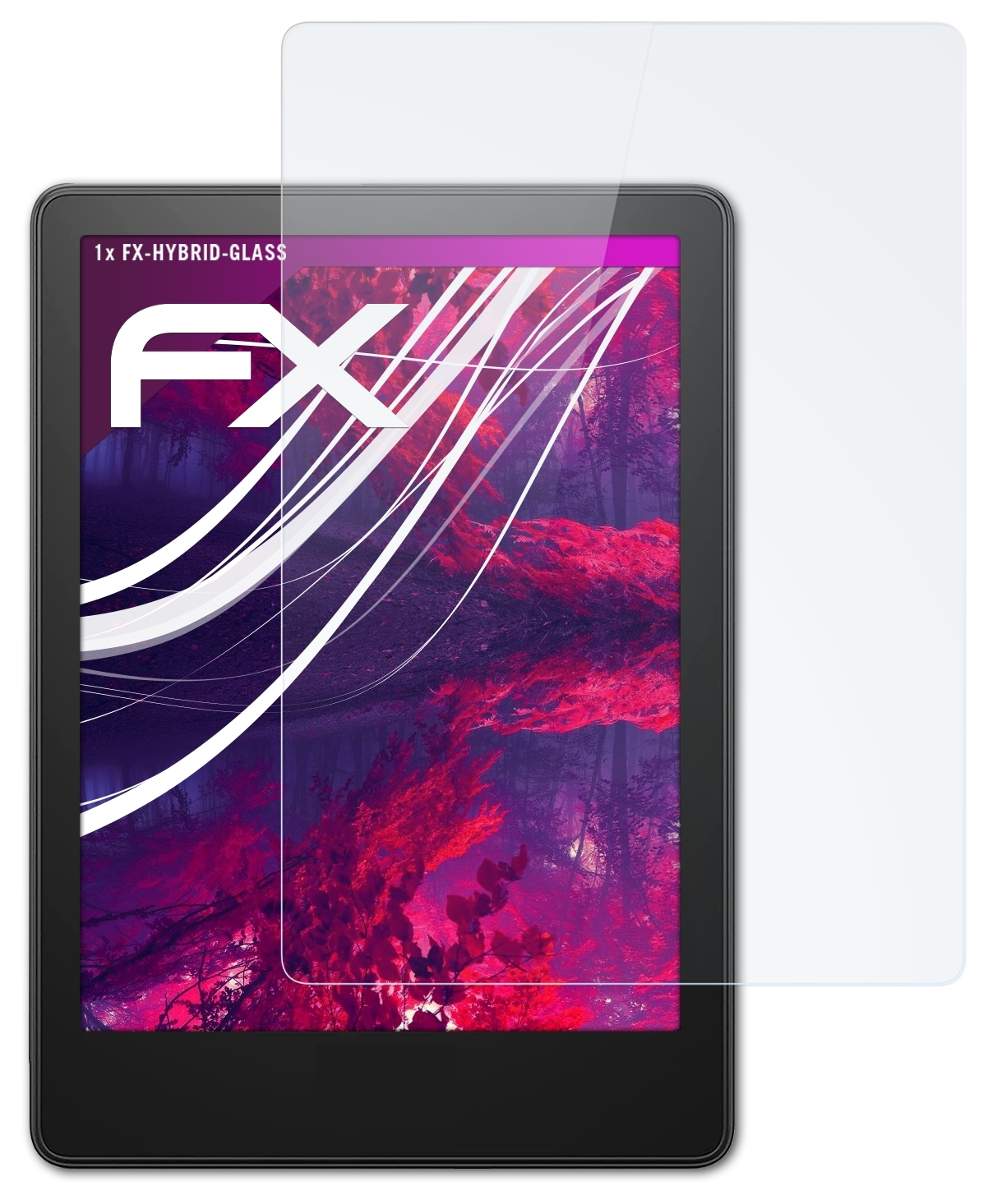 FX-Hybrid-Glass ATFOLIX Kindle Paperwhite Schutzglas(für 2021)) Amazon Generation (11.
