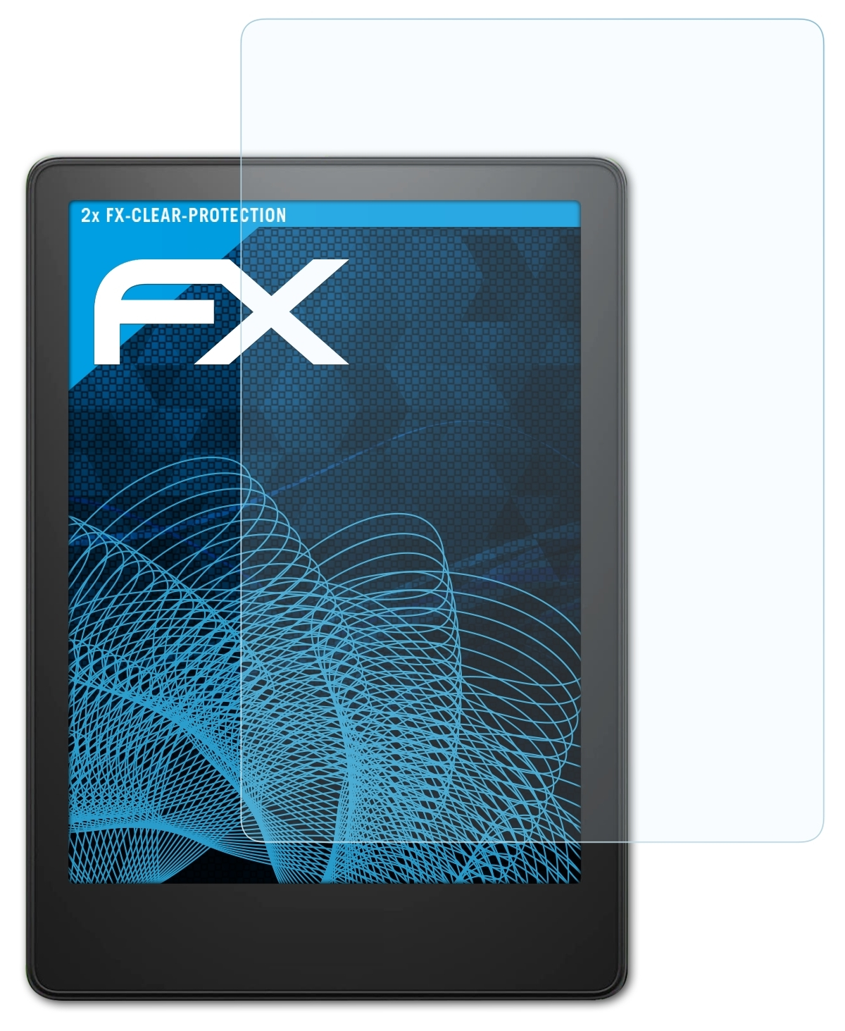 Amazon Kindle Kids 2021)) Displayschutz(für Paperwhite FX-Clear (11. Generation 2x ATFOLIX