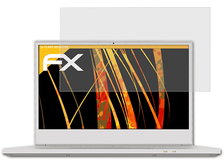 ATFOLIX 2x (CN314-72P)) Displayschutz(für FX-Antireflex Acer 3 Pro ConceptD
