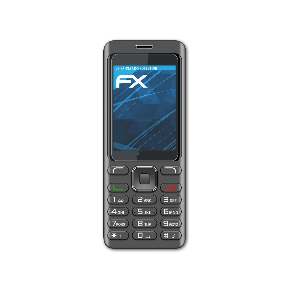 FX-Clear Displayschutz(für ATFOLIX 3x Beafon C160)