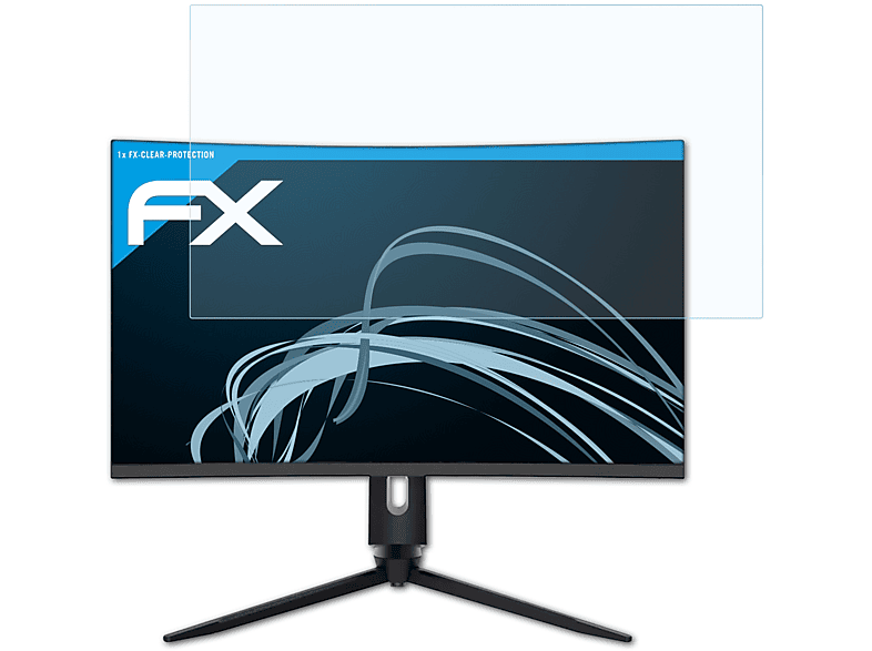 ATFOLIX FX-Clear Displayschutz(für Peaq PMO G270)