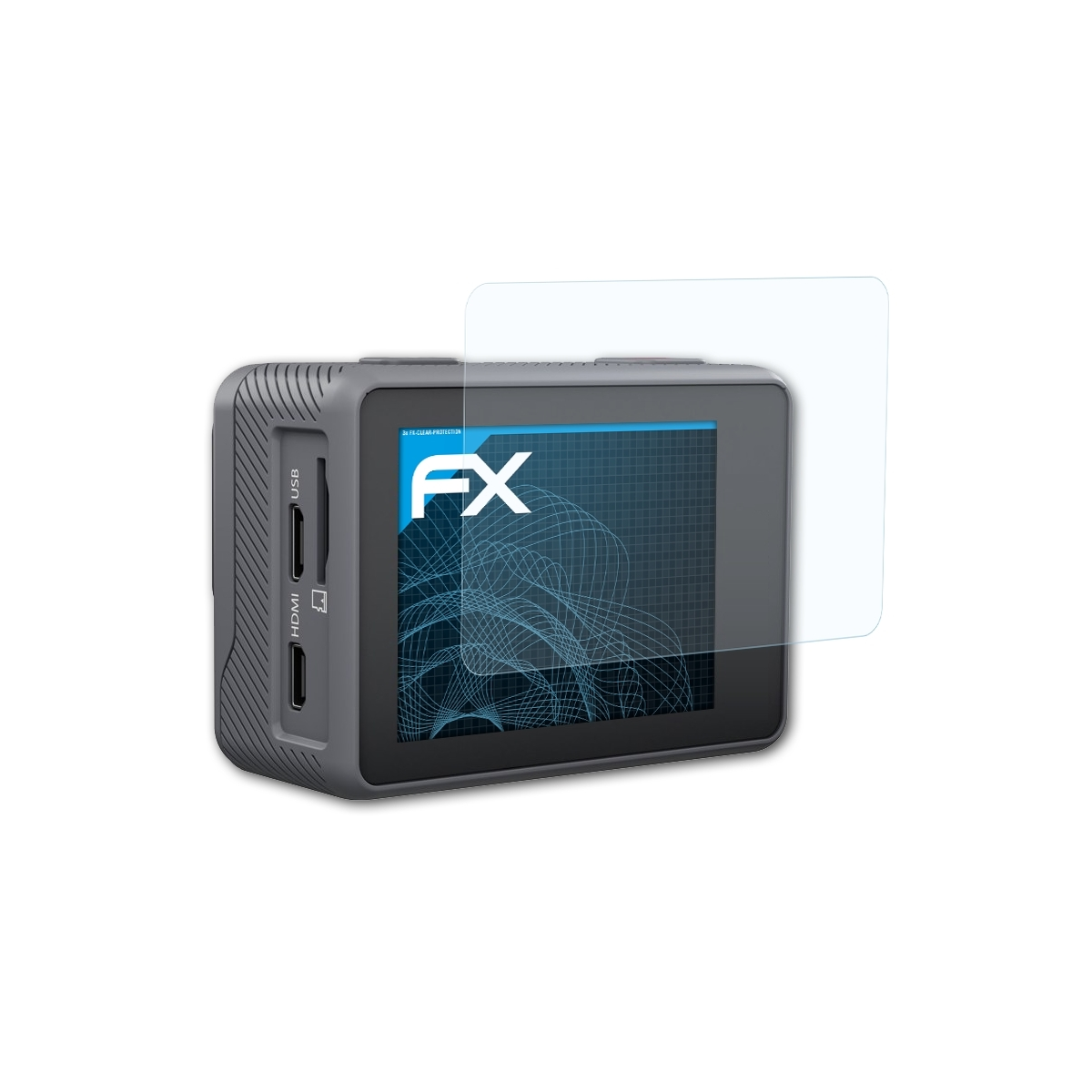 ATFOLIX 3x FX-Clear Displayschutz(für Lamax X10.1)