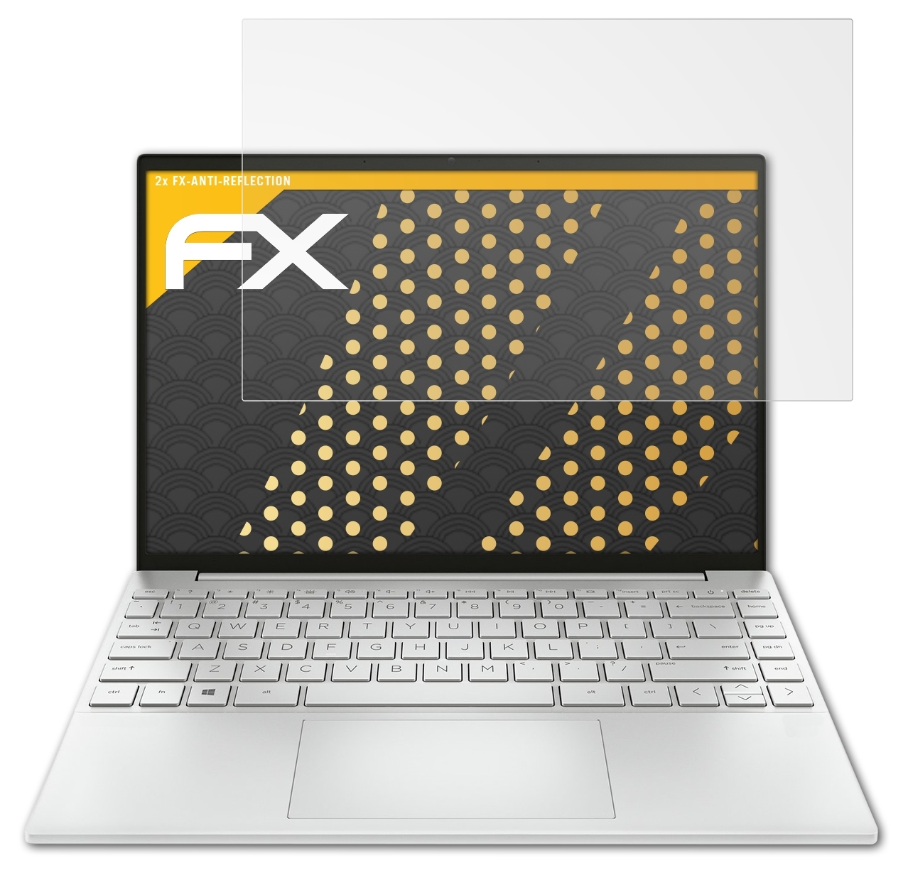 2x ATFOLIX FX-Antireflex Displayschutz(für HP Pavilion Aero 13-be0755ng)