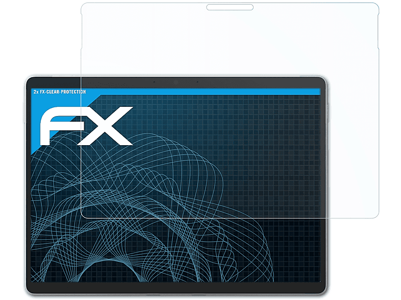 ATFOLIX 2x FX-Clear Displayschutz(für Microsoft Surface Pro 8)