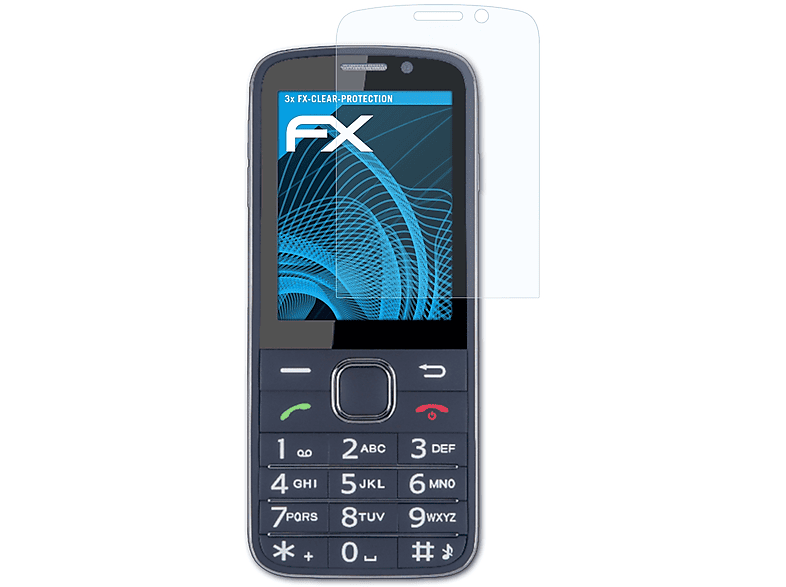 3x Displayschutz(für FX-Clear SL810) Beafon ATFOLIX