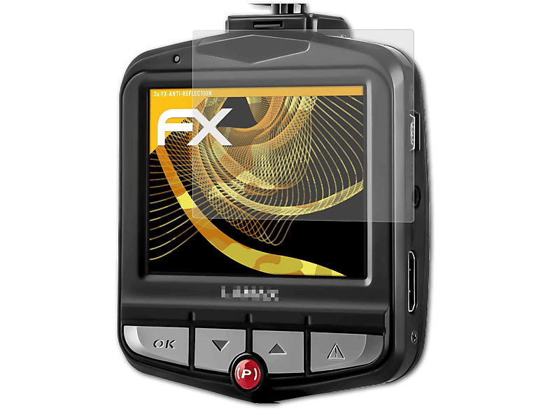 ATFOLIX 3x FX-Antireflex Displayschutz(für Lamax C7)