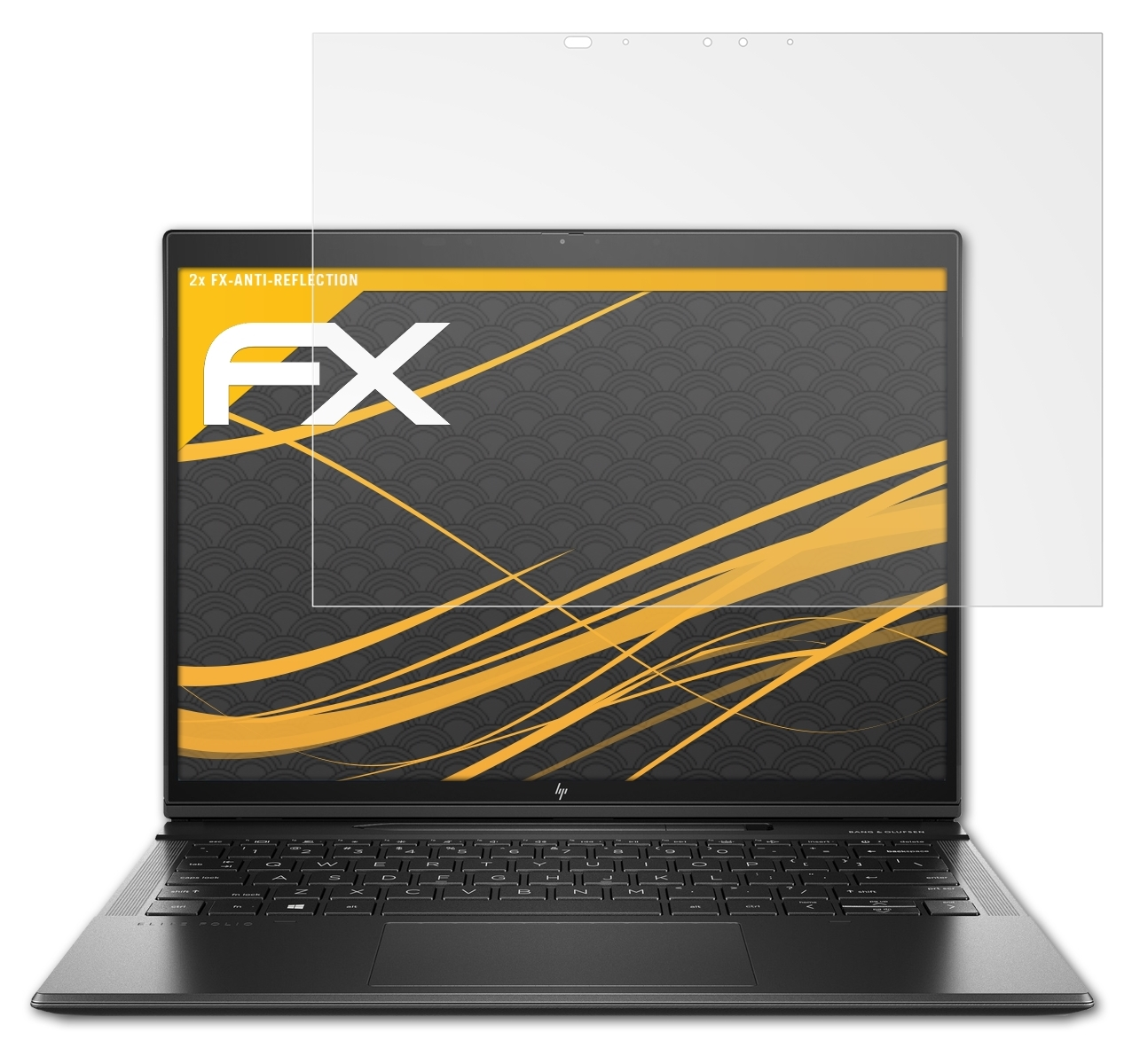 HP FX-Antireflex Folio) Elite ATFOLIX 2x Displayschutz(für