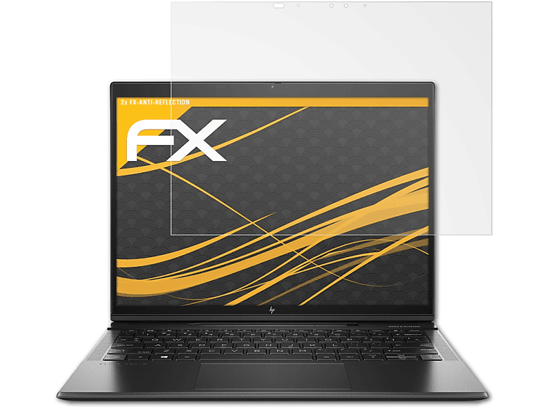 ATFOLIX 2x FX-Antireflex Displayschutz(für HP Elite Folio)