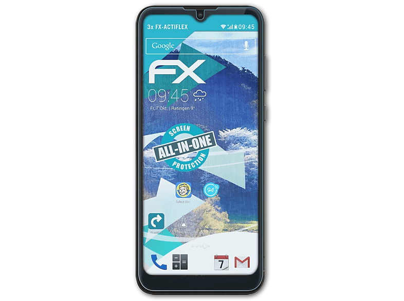 ATFOLIX 3x FX-ActiFleX Displayschutz(für Nokia C30)