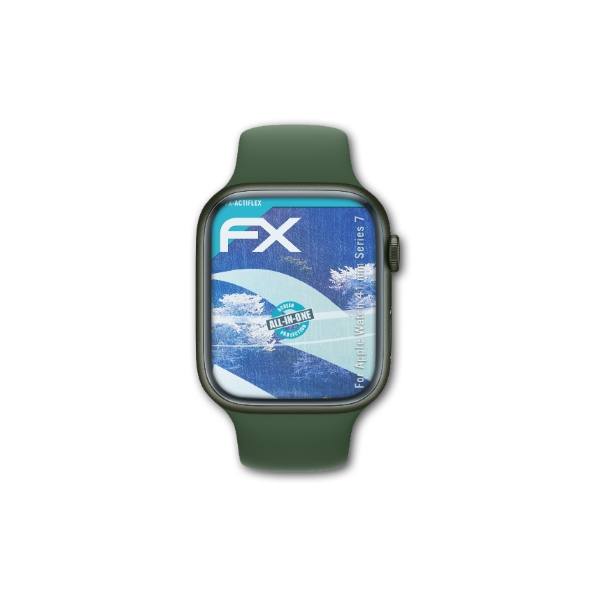 41 Apple 3x Watch ATFOLIX Displayschutz(für mm 7)) FX-ActiFleX (Series