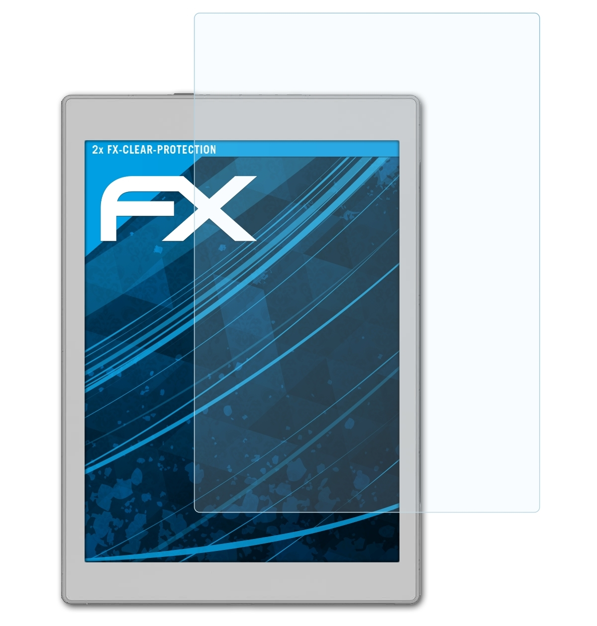ATFOLIX 2x Displayschutz(für BOOX FX-Clear Nova Air)