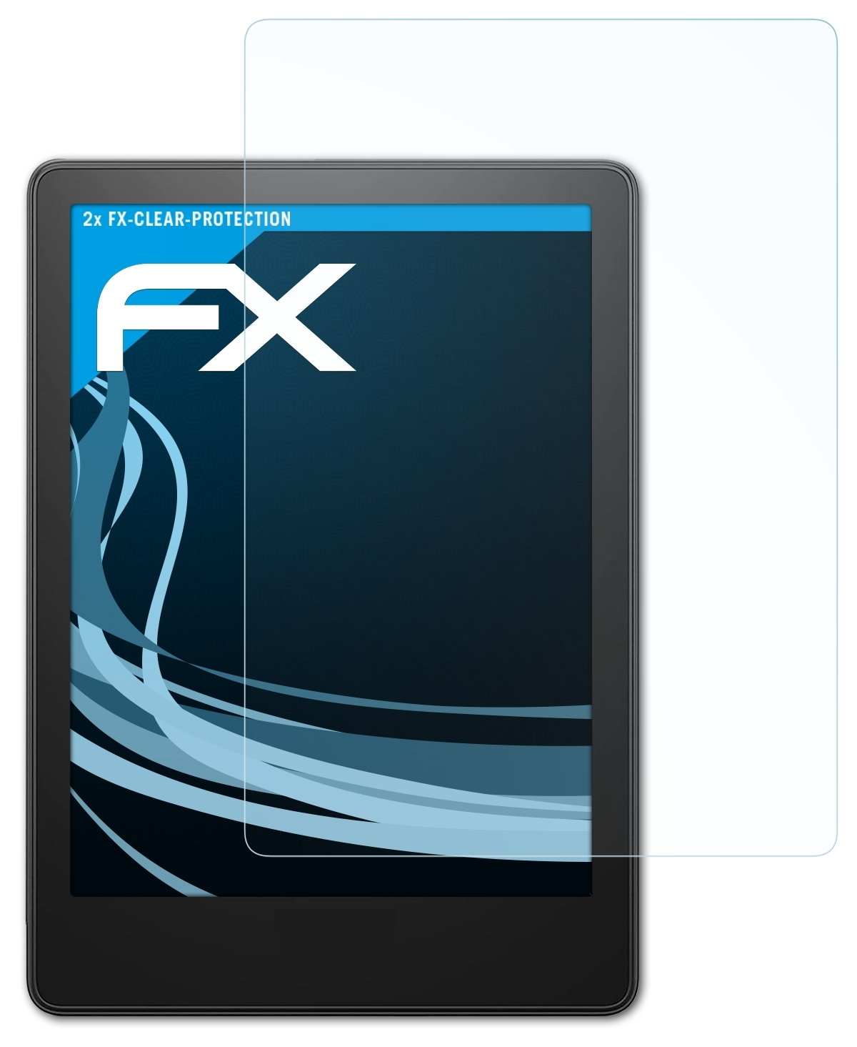 Generation 2x ATFOLIX Paperwhite FX-Clear Amazon 2021)) Displayschutz(für (11. Kindle