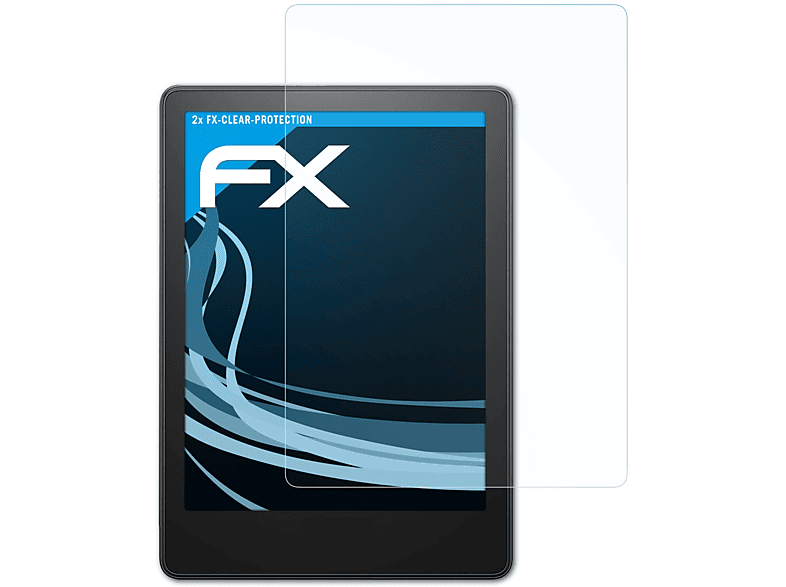 Generation 2x ATFOLIX Paperwhite FX-Clear Amazon 2021)) Displayschutz(für (11. Kindle