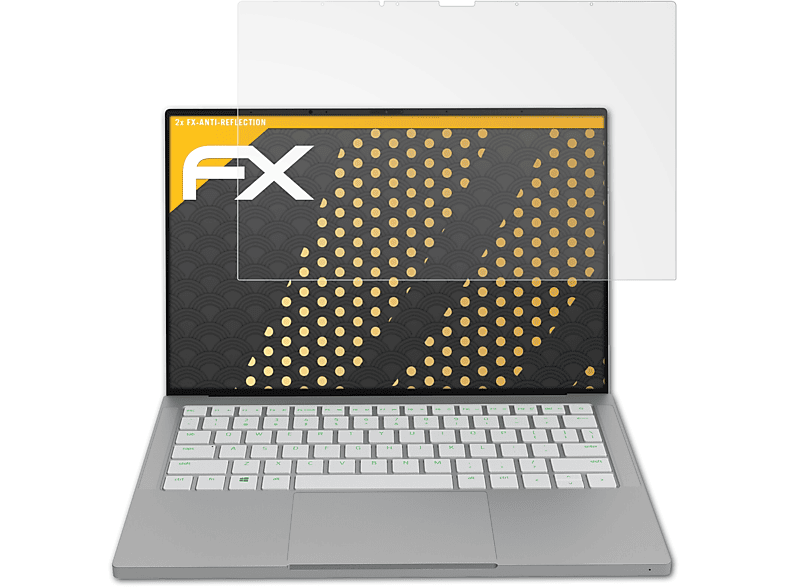 Book ATFOLIX Razer 2x 13 inch)) Displayschutz(für (13.4 FX-Antireflex