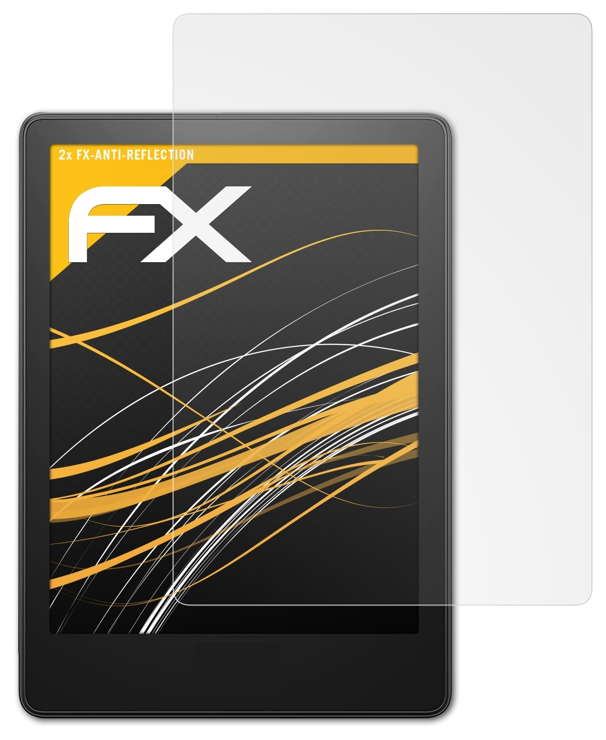 ATFOLIX 2x FX-Antireflex Displayschutz(für Amazon 2021)) Kindle Paperwhite (11. Generation