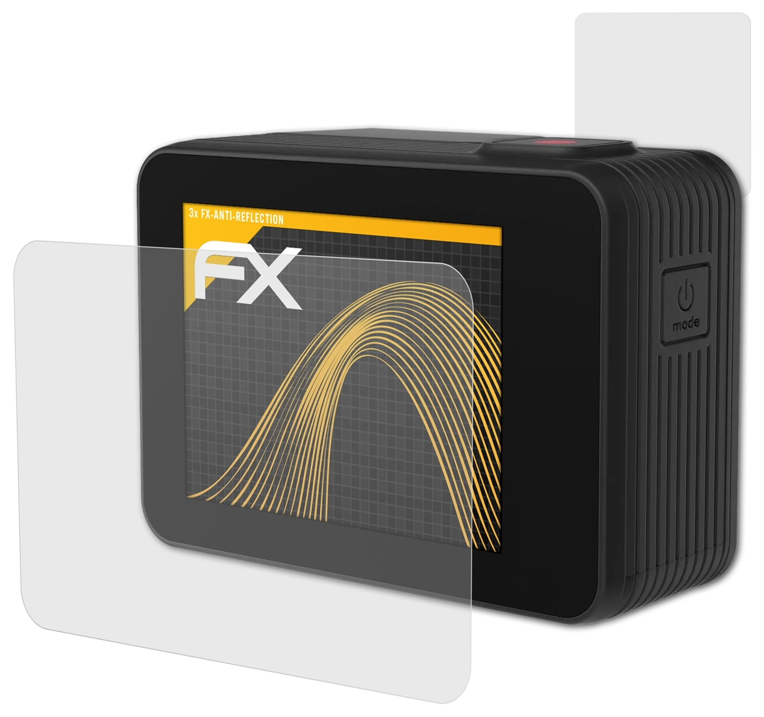 W9) Displayschutz(für 3x Lamax ATFOLIX FX-Antireflex
