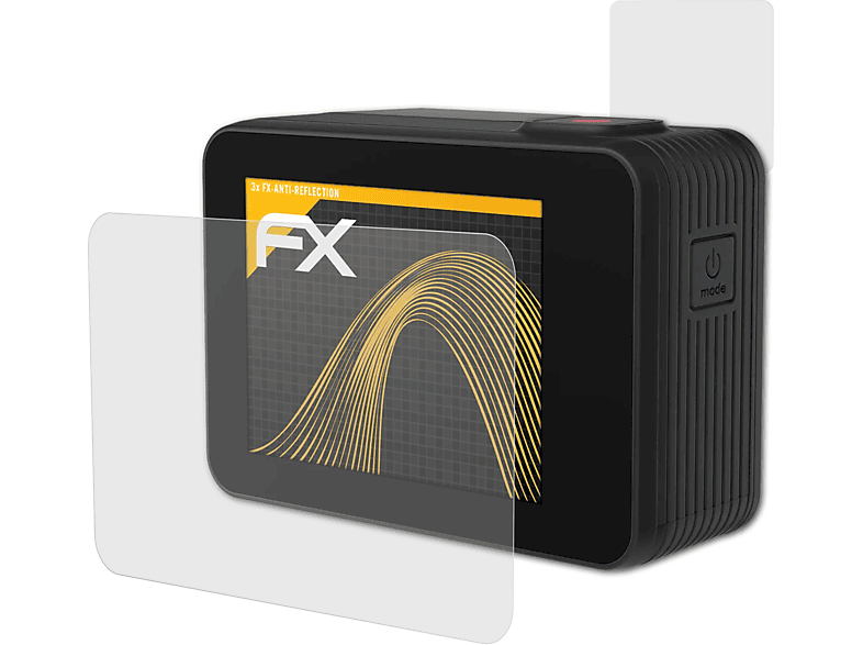 W9) Displayschutz(für 3x FX-Antireflex Lamax ATFOLIX