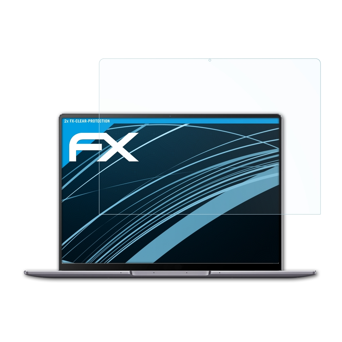 ATFOLIX 2x FX-Clear Displayschutz(für Huawei 14s) MateBook