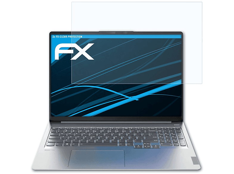 ATFOLIX 2x FX-Clear (16 inch)) Displayschutz(für 5i Gen IdeaPad Lenovo Pro 6