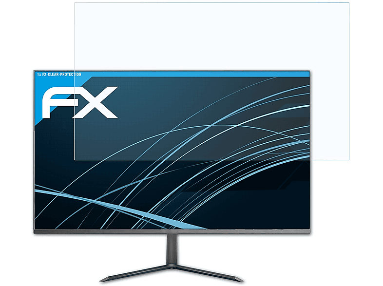 ATFOLIX FX-Clear Displayschutz(für Peaq PMO Slim S320)