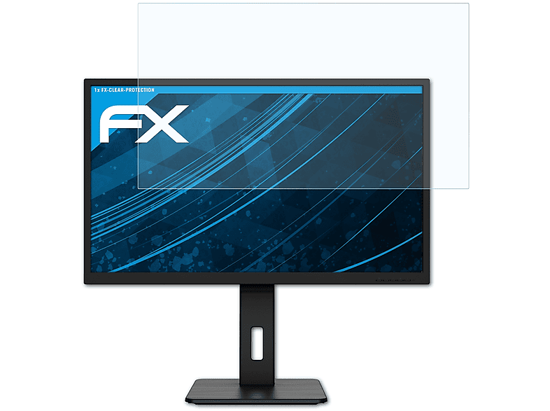 ATFOLIX FX-Clear Q32P2) AOC Displayschutz(für