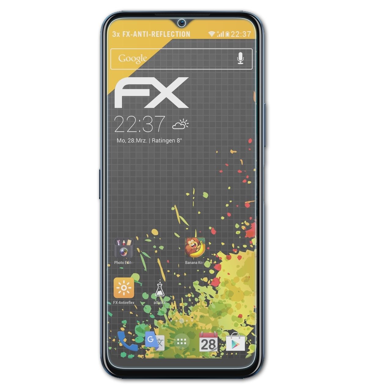 3x Displayschutz(für FX-Antireflex ATFOLIX G50) Nokia