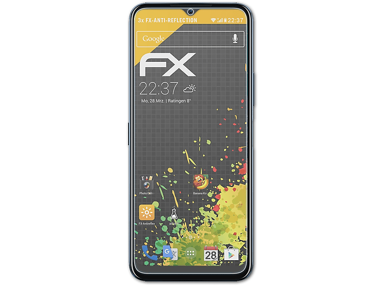 ATFOLIX 3x FX-Antireflex Displayschutz(für G50) Nokia