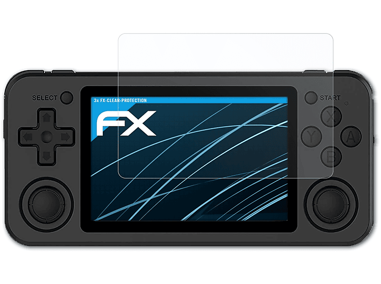 ATFOLIX 3x FX-Clear Anbernic Displayschutz(für RG351P)