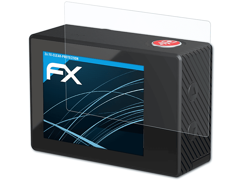 ATFOLIX 3x FX-Clear Displayschutz(für Taurus) Lamax X10