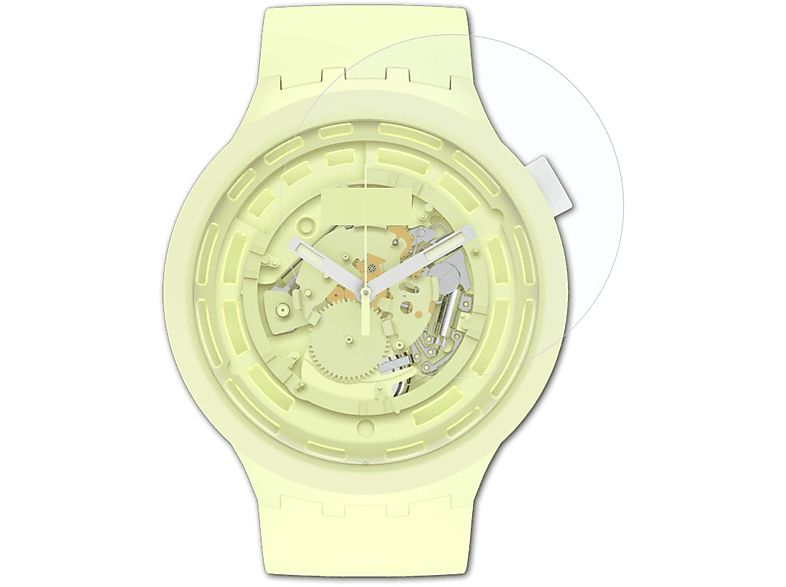 ATFOLIX 3x FX-Clear Displayschutz(für Swatch C-Lime)