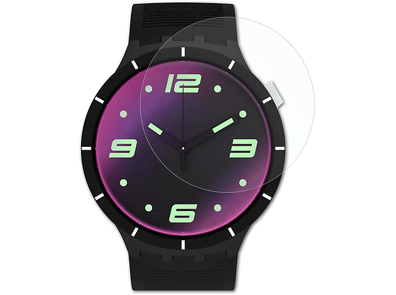 ATFOLIX FX-Clear Swatch 3x Displayschutz(für Futuristic Black)