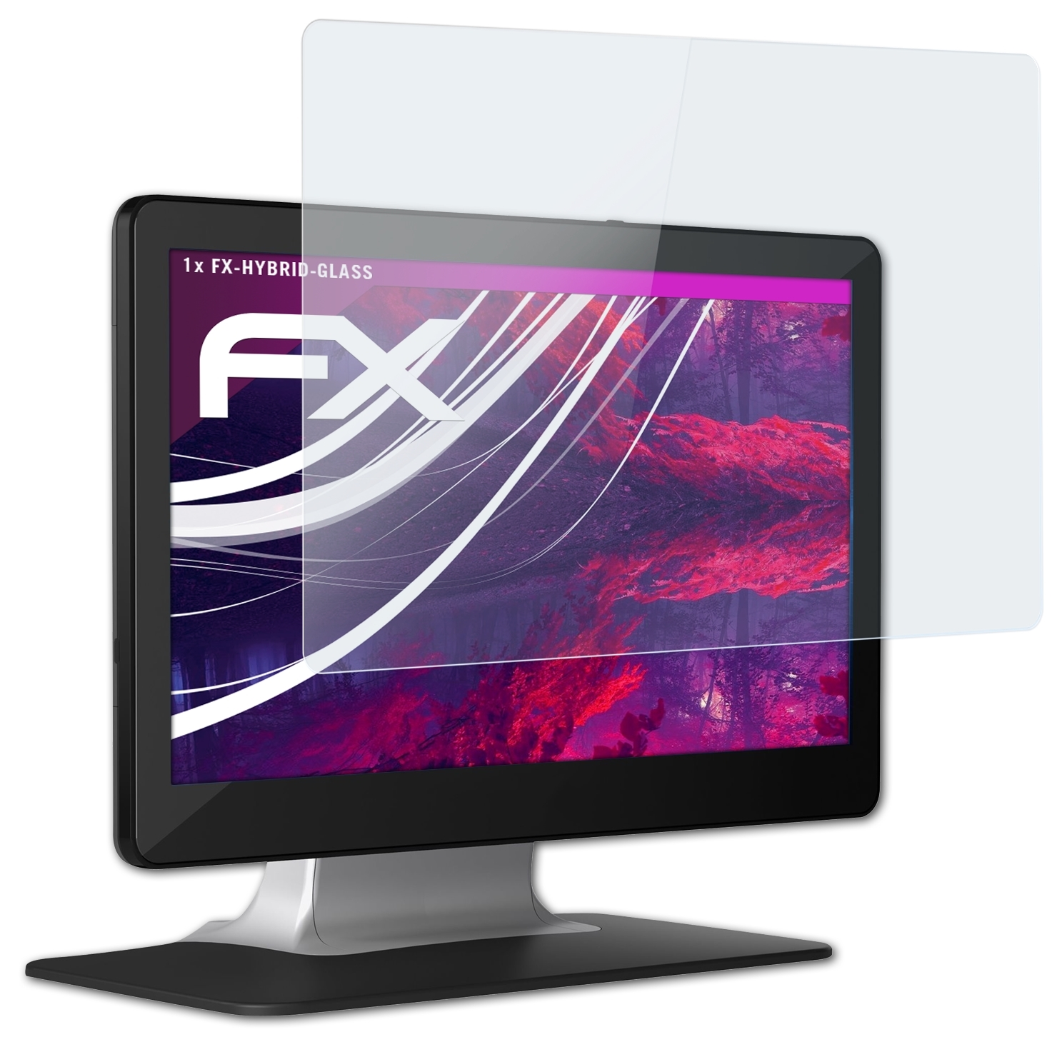 1302L) FX-Hybrid-Glass ATFOLIX Elo Schutzglas(für