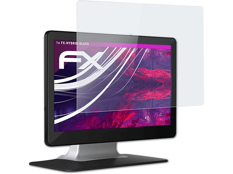 ATFOLIX FX-Hybrid-Glass Schutzglas(für Elo 1302L)