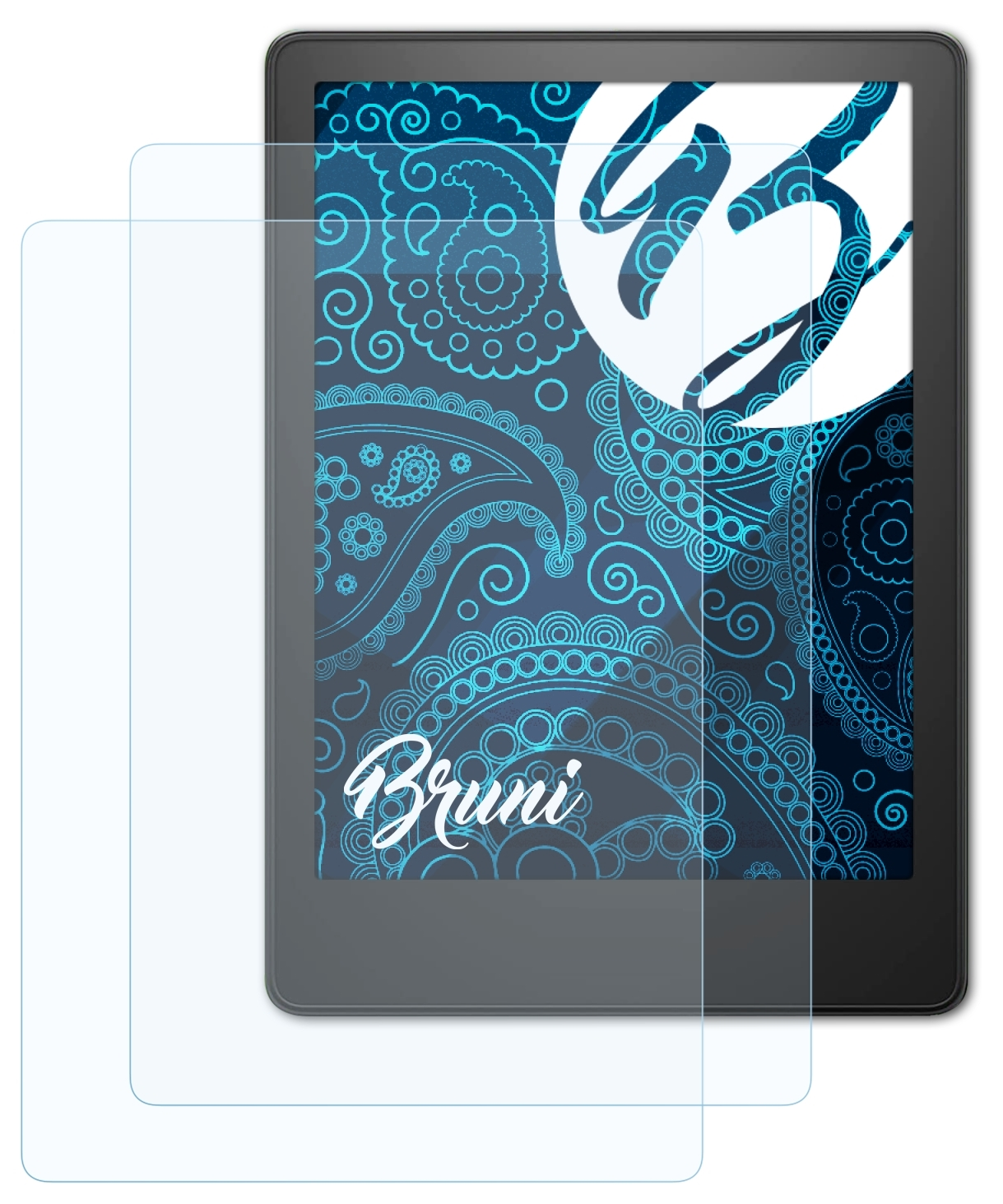BRUNI Paperwhite 2021)) Schutzfolie(für 2x (11. Kids Amazon Generation Basics-Clear Kindle