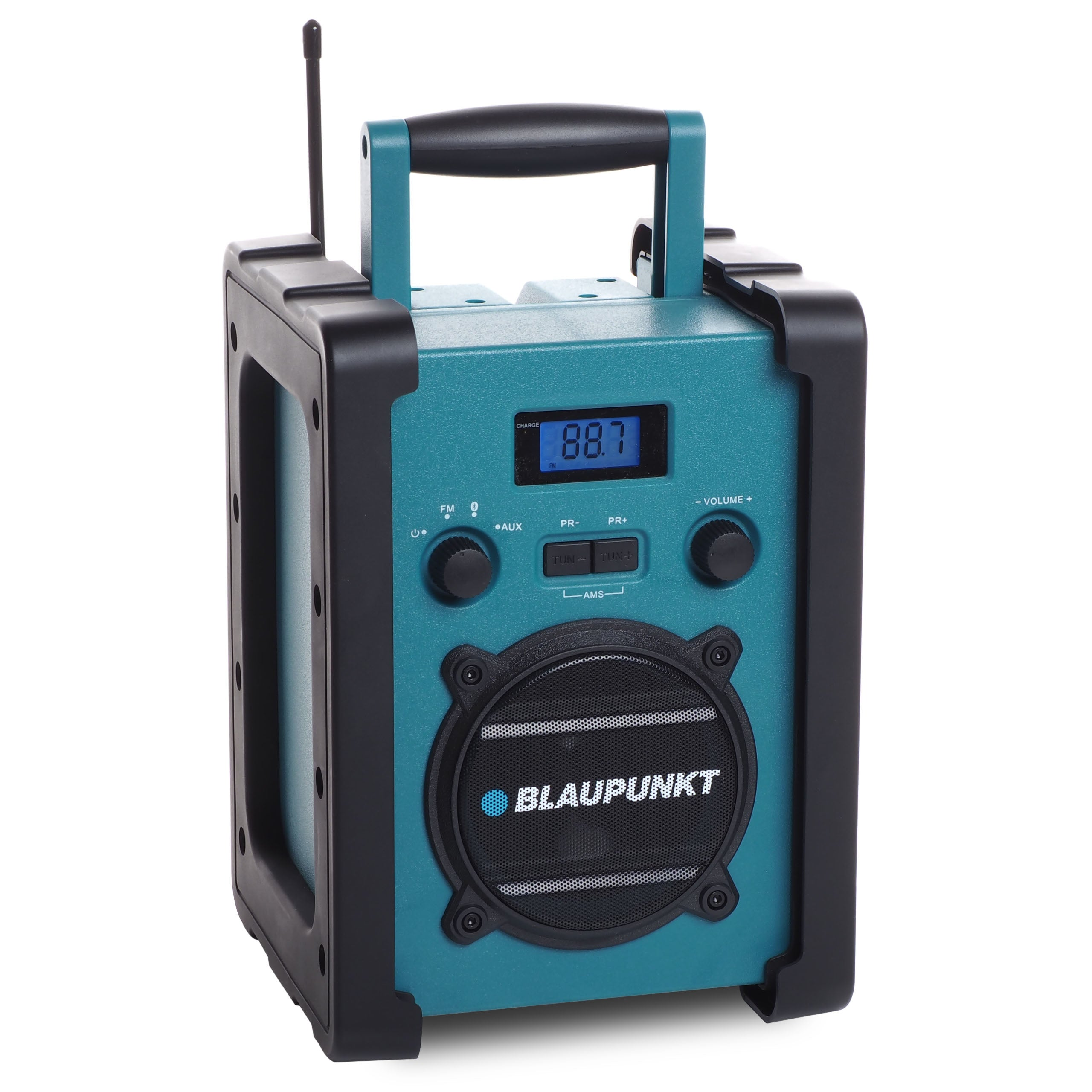BLAUPUNKT Baustellenradio | FM, Bluetooth, 20 Bluetooth Radio, mit BSR Petrol
